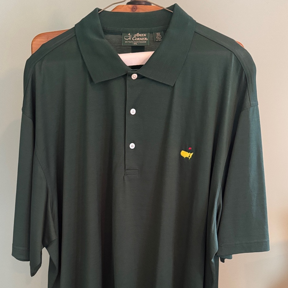 The Masters Men's Dark Green Polo